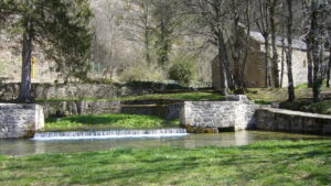 Povijesna jezgra mjesta La Canourgue u Francuskoj