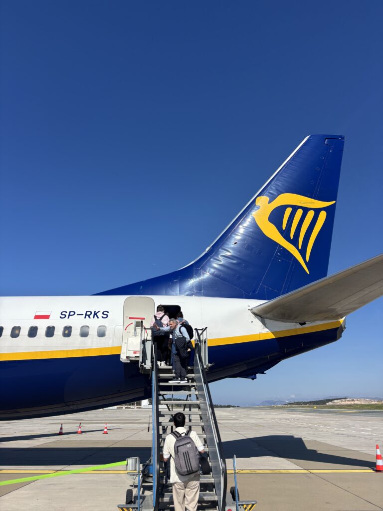 Boeing 737 u Ryanair bojama u Zračnoj luci Dubrovnik u travnju 2026.