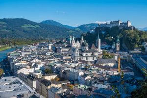 Panoramski pogled na Salzburg